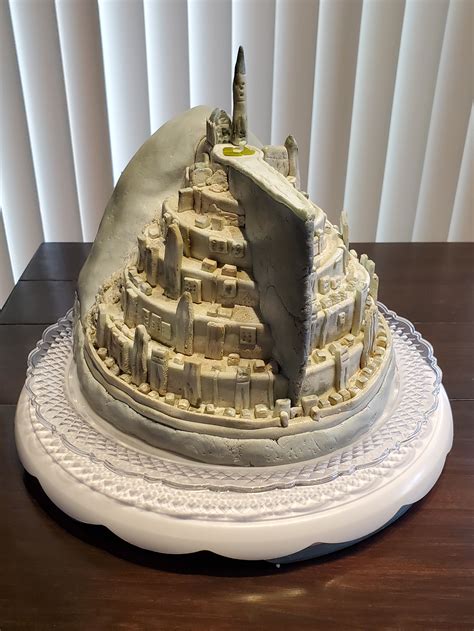 Minas Tirith Cake Johnny Yan