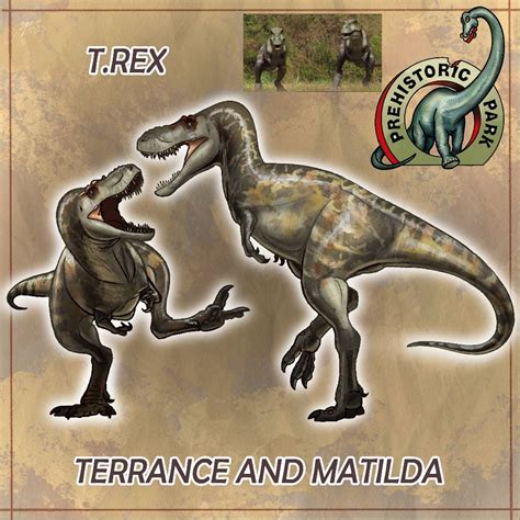 Terrance And Matilda Prehistoric Park By Allotyrannosaurus On Deviantart