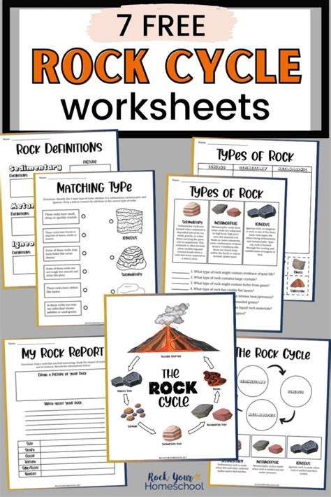 These Free Rock Cycle Worksheets Are Awesome Ways To Boost Your