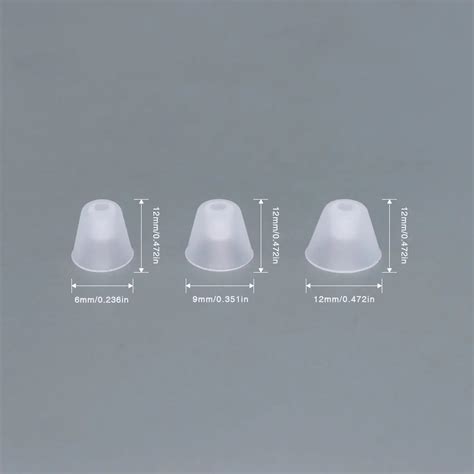 Hearing Aid Ear Piece Cone Shape Domes 10 Pack Comfortable Psap Kit Ea Chosgo