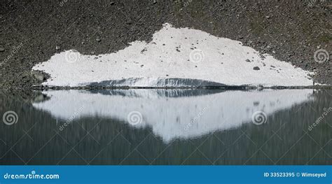 Melting Snow In The Swiss Alps Stock Image Image Of Globalwarming