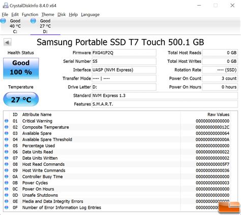 Samsung Portable SSD T7 Touch Drive Review - Page 2 of 2 - Legit Reviews