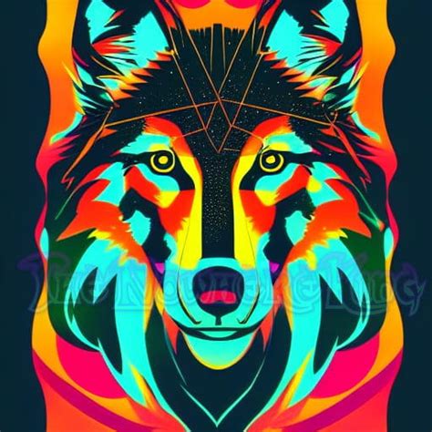 Neon Wolf by TheNowhereKing on DeviantArt