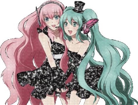 Hatsune Miku And Megurine Luka Miku Hatsune Vocaloid Anime