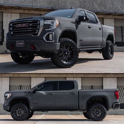 2020 Gmc Sierra At4 Equipped With A Fabtech 4” Lift Kit Gmc Trucks