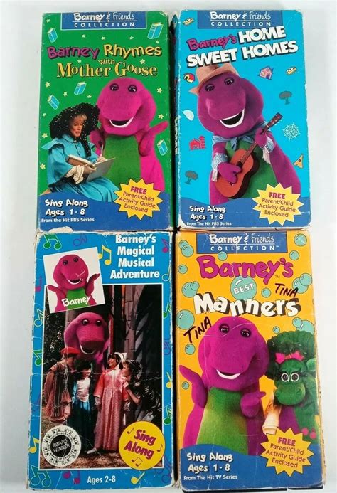 Barney And Friends Vhs