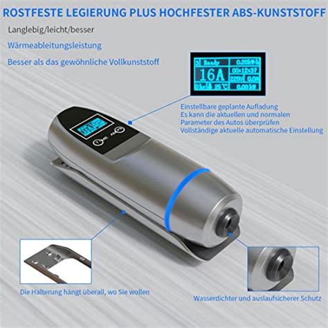 K H O N S Typ 2 tragbares 11kW EV Ladegerät ChargeShop de