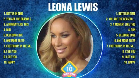 Leona Lewis Top Of The Music Hits 2024 Most Popular Hits Playlist Youtube