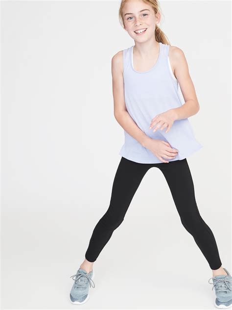 Go Dry Yoga Leggings For Girls Old Navy