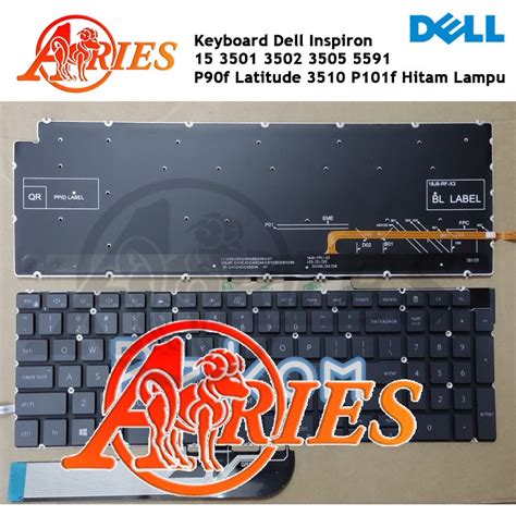 Jual Keyboard Laptop Dell Inspiron 15 3501 3502 3505 5591 P90f Latitude