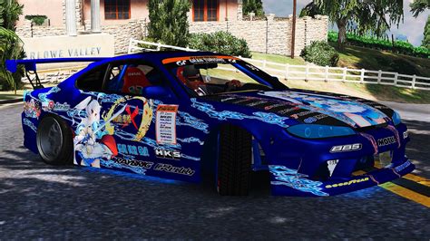 Nissan Silvia S Itasha Livery Gta Mods