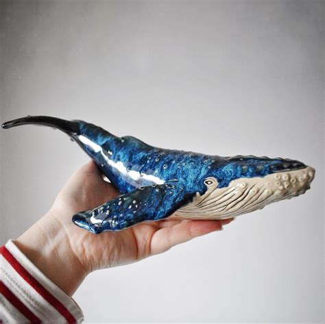 Ceramic whales from Aleksandra в Instagram The whales is available in