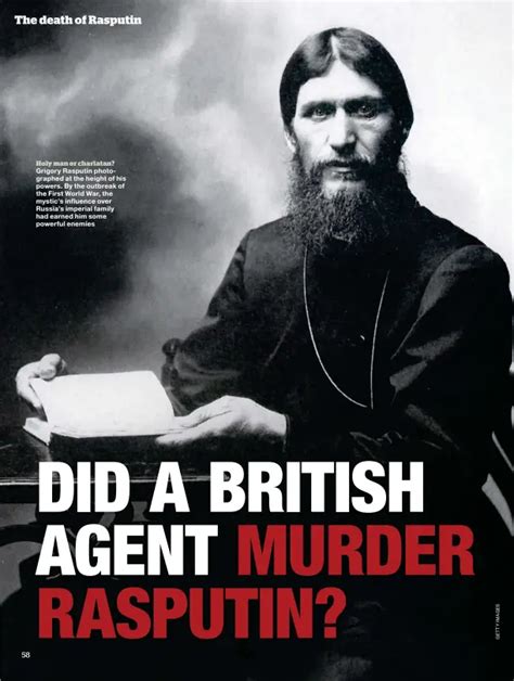 Who Murdered Rasputin Pressreader