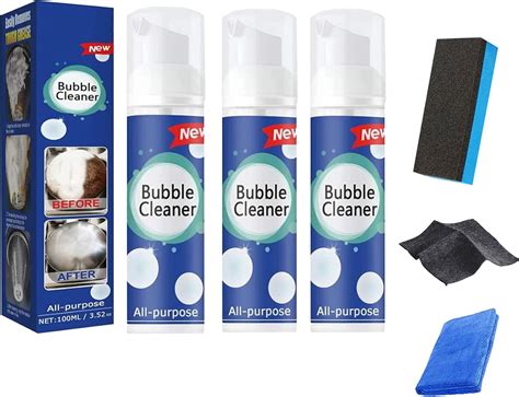 Dinniwikl Bubble Cleaner Schaum Multifunctionaler Blasenreiniger North Moon Bubble Cleaner