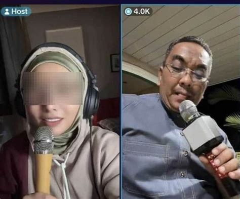 Sanusi Dikecam Karaoke Dengan Perempuan Di Live TikTok Sampai Pukul