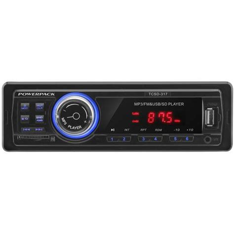 Cd Player Automotivo Powerpack Tcsd Sd Usb No Paraguai