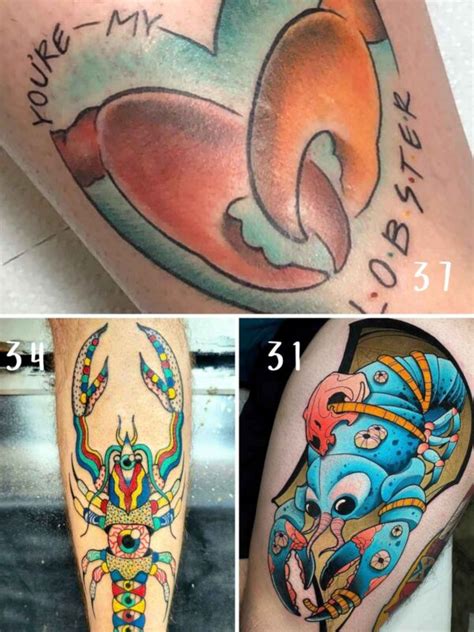 43 Unique Lobster Tattoo Ideas - Tattoo Glee