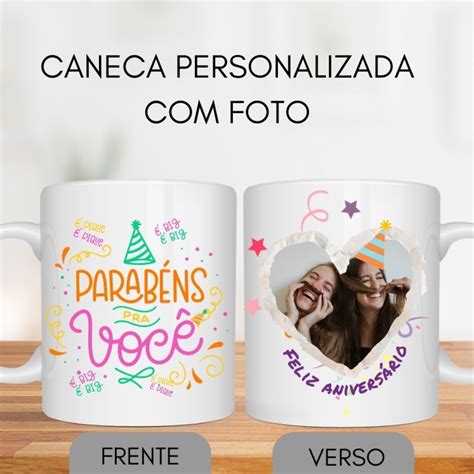 Caneca Personalizada Aniversário Elo7 Produtos Especiais