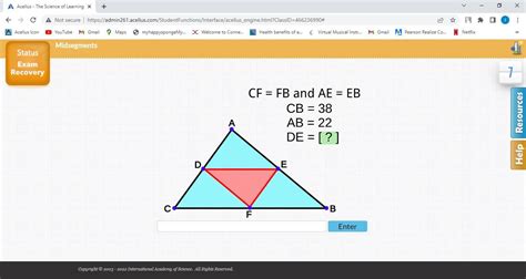 Cf Fb And Ae Eb Cb 33 Ab 22 De