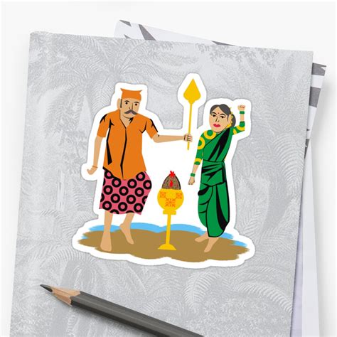 "Koli Dance" Stickers by Arvind Rau | Redbubble