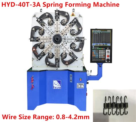 08 42mm 3 Axes Cnc Versatile Extensiontorsion Springandwire Forming