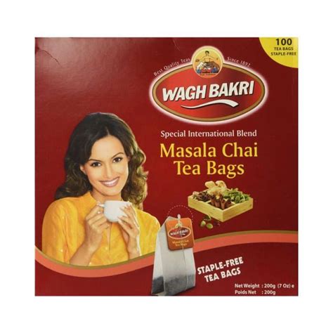 Wagh Bakri Masala Chai Tea Bags