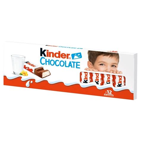 Kinder Chocolate Batonik Z Mlecznej Czekolady Z Nadzieniem Mlecznym