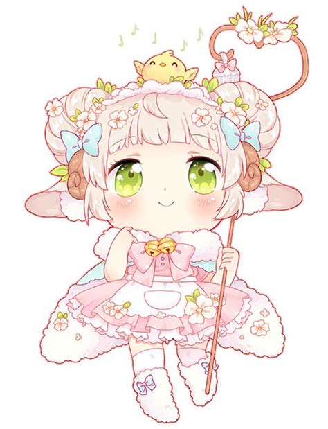 Chamott By Jorsu Deviantart On Deviantart Kawaii Art Chibi Sketch