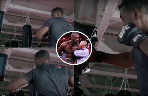 Francis Ngannou Punching Power Ufc Star S World Record As He Backs