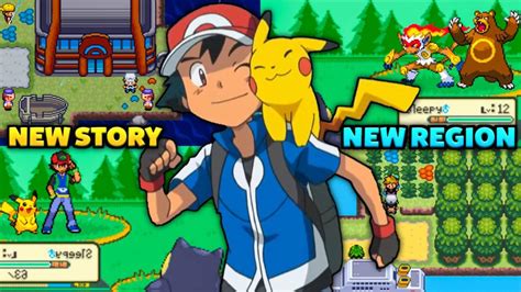 Pokemon Gba Rom Hack With Play As Ash New Story New Region Nds