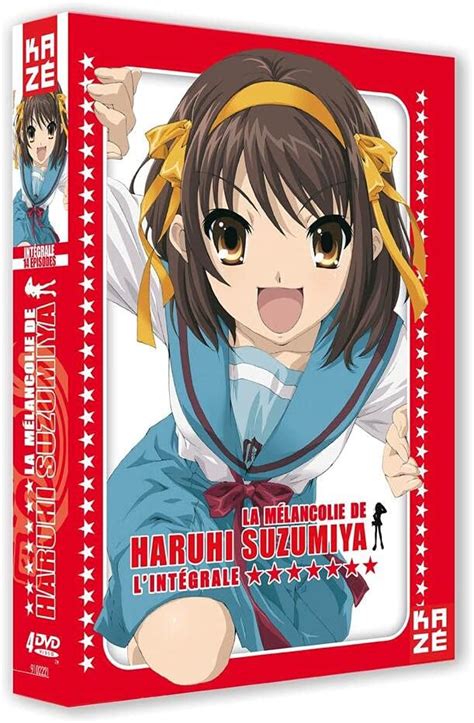 La Mélancolie de Haruhi Suzumiya Intégrale de la Saison 1 DVD et Blu