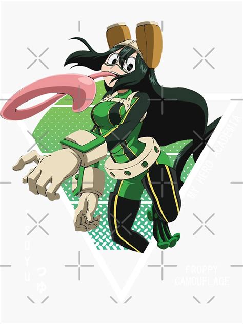 Froppy Tsuyu Asui My Hero Academia Sticker For Sale By B Love