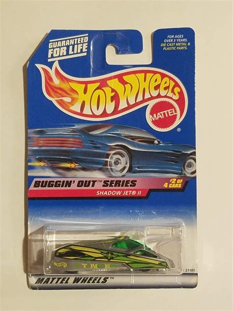 Hot Wheels Buggin Out Series Shadow Jet Ii Card Ebay