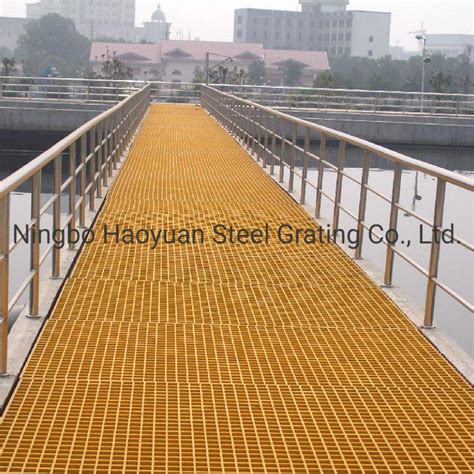 Standard Anti Slip Frp Molded Frp Grating China Grating And Fiberglass