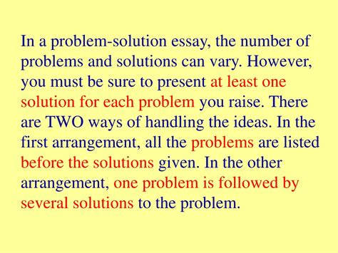 Ppt Writing A Problem Solution Essay Powerpoint Presentation Free Download Id 9297027