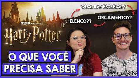 TUDO SOBRE A NOVA SÉRIE DE HARRY POTTER YouTube