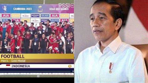 SUMRINGAH Timnas Juara Di SEA Games 2023 Presiden Jokowi Siapkan