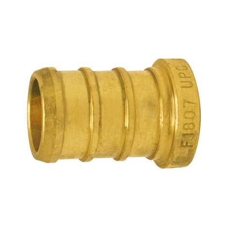 Apollo In Brass Pex B Barb Plug Pack Apxp Pk The Home Depot