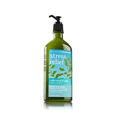 Bath And Body Works Aromatherapy Lotion Cedarwood And Sage Stress Relief