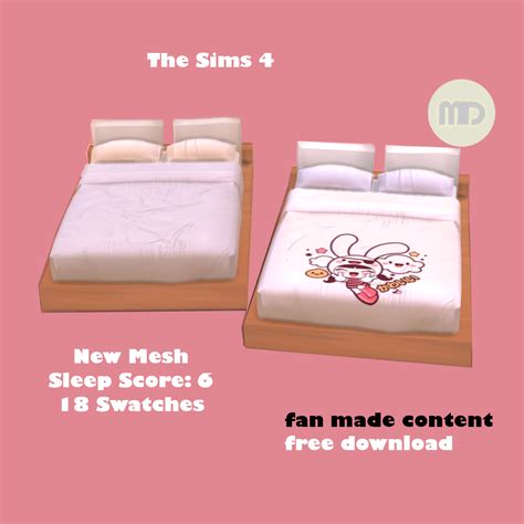 Mimidarling New Bed The Sims 4 Build Buy Curseforge