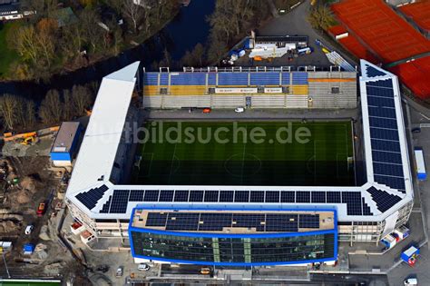 Luftbild Jena Um Und Ausbau Des Sportst Tten Gel Ndes Des Stadion