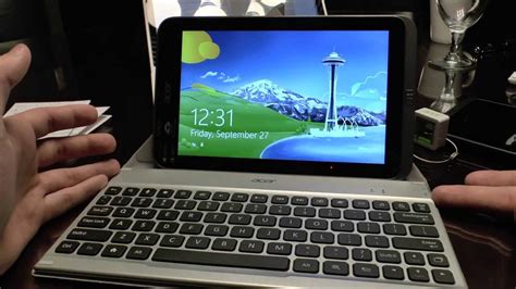 Acer Iconia W4 820 Hands On YouTube