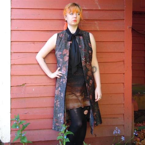 S S Charcoal Floral Metallic Duster Pussy Bow Boh Gem