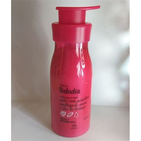 Hidratante Corporal Natura Tododia Ameixa E Gengibre Rosa 400ml