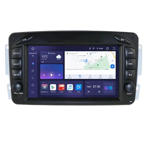 Radio Din Nawigacja Android Mercedes Benz Clk W Gb Dsp Carplay