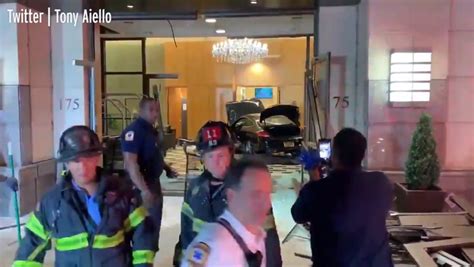 Trump Plaza Crash Several Injured After Man Drives Car Into Lobby