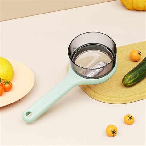 Tantouec Peeler Multifunctional Peeler With Storage Bucket Peeling