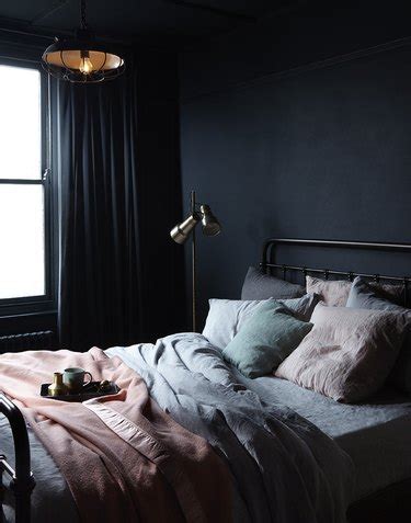 Dark Colored Bedrooms