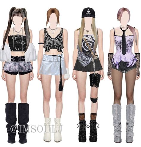 K Pop Girl Group Outfits Outfit ShopLook In 2024 Futuristic Outfits