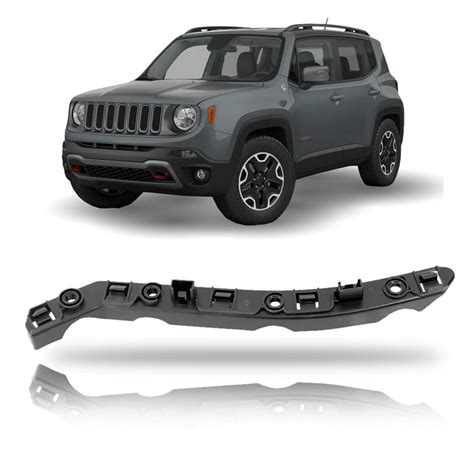 GUIA DO PARACHOQUE DIANTEIRO LADO ESQUERDO JEEP RENEGADE 2015 2016 2017